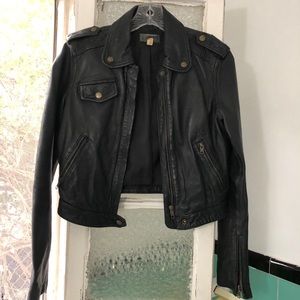 Current Elliot leather jacket
